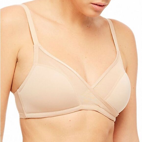 Montelle Essentials Wire Free Plus T-Shirt Bra 32F - Picture 1 of 7
